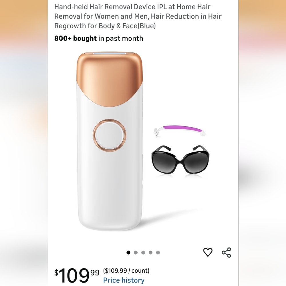 At-Home Hair Removal Device